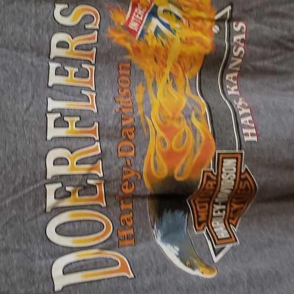 Harley Davidson Gray t shirt - Picture 3 of 3